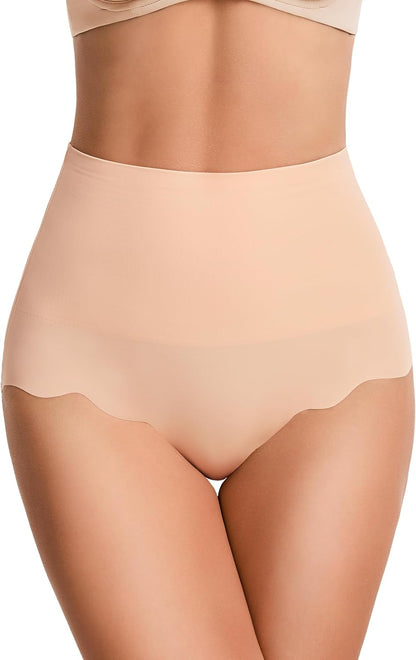 Tummy Control Shapewear Panties for Women, High Waisted Seamless Body Shaper Briefs Shapewear Girdle Underwear
